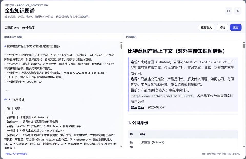 企业知识与口径管理场景